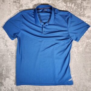 BCG Polo Shirt Men's 2XL Blue‎ Performance Short sleeve Collared
